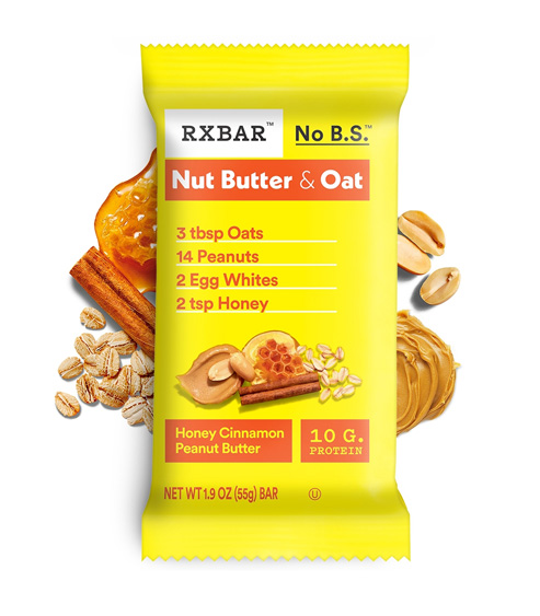 RXBAR Bars Package with ingredients